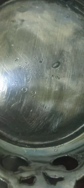 Tetera R. Broadhead Sheffield no sé si plata o no