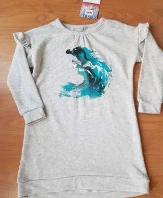 Vestido Frozen Talla 4-5 Años