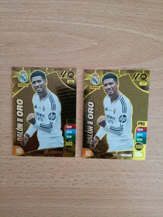 Lote cromos Adrenalyn: Bellingham, Mbappé, Yamal