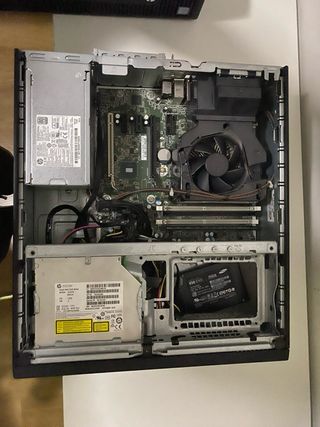 HP EliteDesk Ordenador Negro