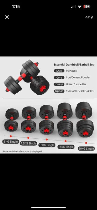 Manubri Aggiustabili 2 in 1 con Barre