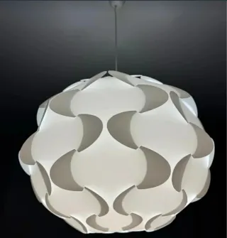 Lámpara de techo blanca moderna