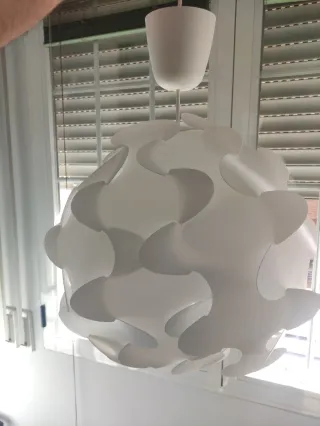 Lámpara de techo blanca moderna