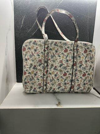 Bolso de mano estampado floral