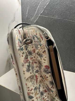 Bolso de mano estampado floral