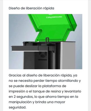 Impresora Resina UniFormation GKTwo + Estación UV