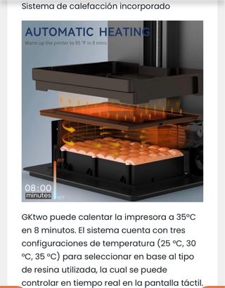 Impresora Resina UniFormation GKTwo + Estación UV