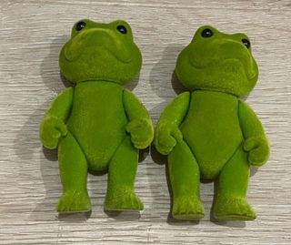 Familia de Ranas Sylvanian Families Vintage