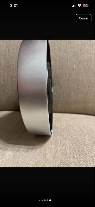 Reloj de Pared con Mapa Mundial Gris