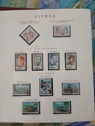 Álbum Sellos España 1976-1987