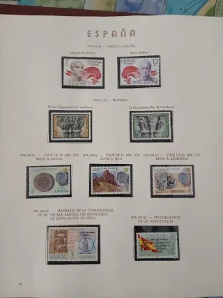 Álbum Sellos España 1976-1987