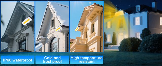 CREATESTAR Foco 150W LED IP66 14750LM 3000K 120°