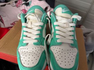 Nike Dunk Teal y Blanco