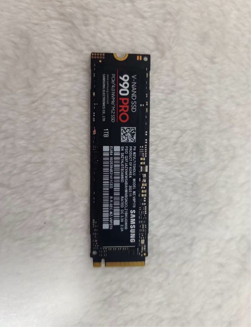 SSD Samsung 990 PRO 1TB PCIe 4.0 NVMe M.2