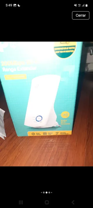 TP-Link Extensor de Rango Wi-Fi 300Mbps