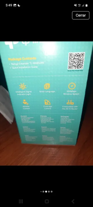 TP-Link Extensor de Rango Wi-Fi 300Mbps