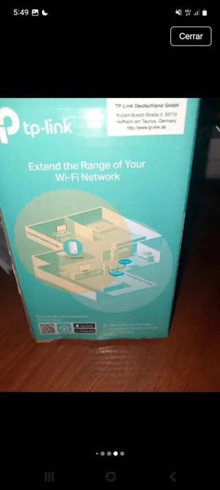 TP-Link Extensor de Rango Wi-Fi 300Mbps