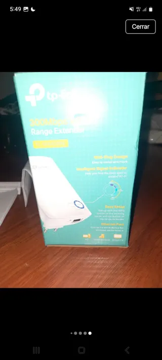 TP-Link Extensor de Rango Wi-Fi 300Mbps