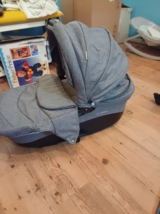 Carro bebé Vizaro Pearl gris denim