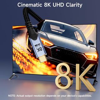 BAWIOFIAU USB‑C a USB-C M-M 40Gbps 240W 8K 2M