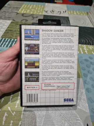 SHADOW DANCER Sega Master System