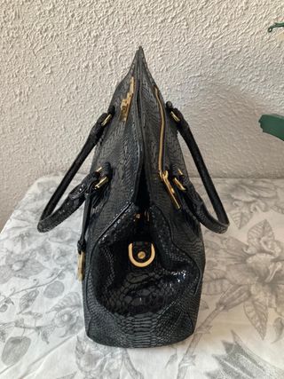 Bolso Michael Kors Negro y Dorado