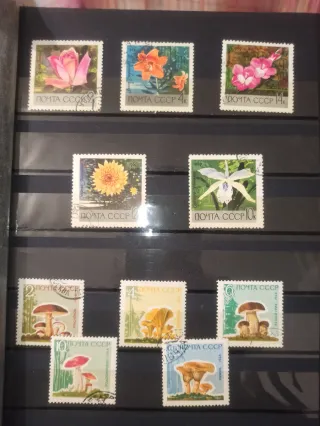Album de  Sellos CCCP antiguos.