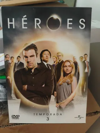 Héroes Temporada 3 DVD