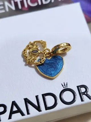 Colgante Corazón Carroza Cenicienta Pandora