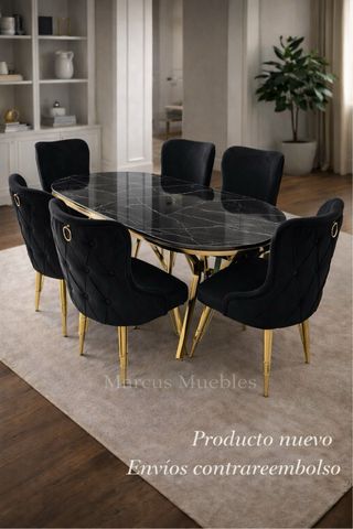 Mesa y 6 Sillas Turcas Nuevas. últimas unidades!