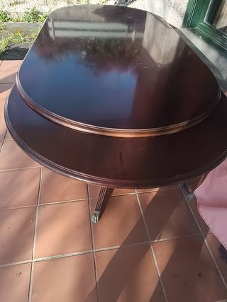 Mesa de madera extensible