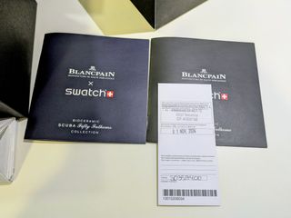 Blancpain X Swatch Bioceramic Scuba Fifty Fathoms