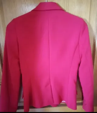 Americana Mango Roja Talla XS