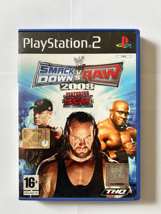 Smackdown vs Raw 2008 PS2