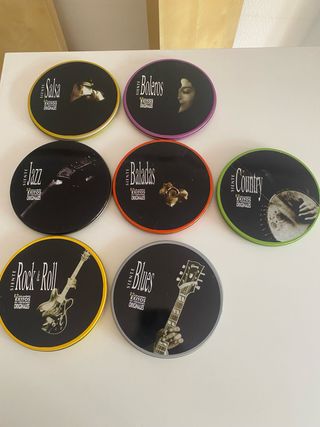 Lote 7 CDs Colección Siente Latas Metálicas