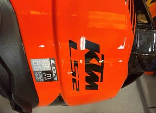 Casco KTM LS2 Vector Carbono Talla M
