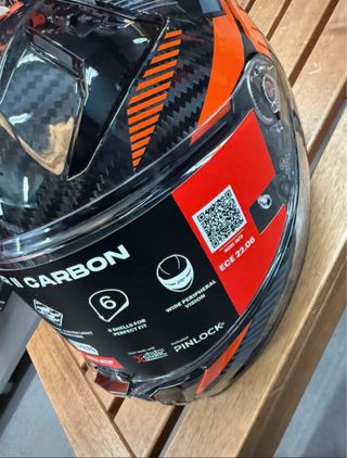 Casco KTM LS2 Vector Carbono Talla M