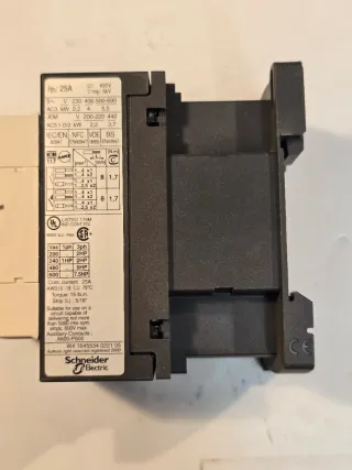 CONTACTOR/SECCIONADOR/VIGIS PROTECCIONES ELÉCTRICA