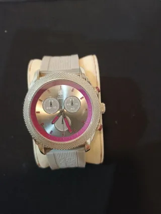 Reloj CALCA Plata y Rosa