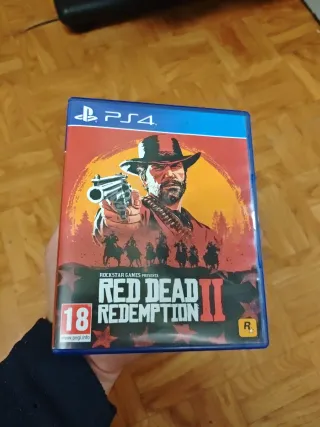PS4 (PlayStation 4) 500GB Negra con RDR2 y Dirt