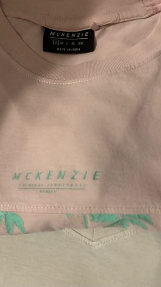 Lote 2 Camisetas McKenzie y Nike