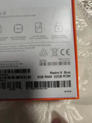 Teléfono Xiaomi Redmi 6