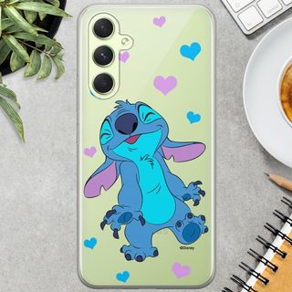 Funda para Samsung A54 5G , con diseño Stitch . Transparente