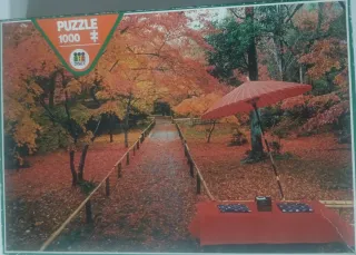 Puzzle 1000 piezas paisaje otoño