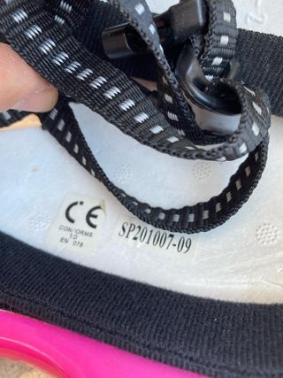 Casco Bicicleta Niña Rosa Flores MITICAL