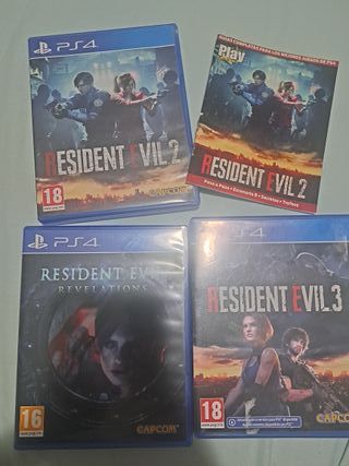 Resident Evil PS4: 2, 3 y Revelations