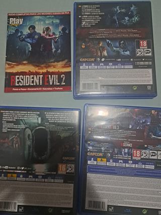 Resident Evil PS4: 2, 3 y Revelations