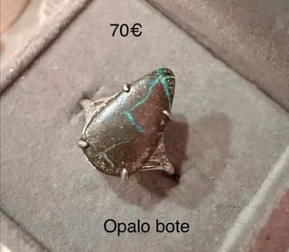 Anillos ópalos plata 925 ajustables elige
