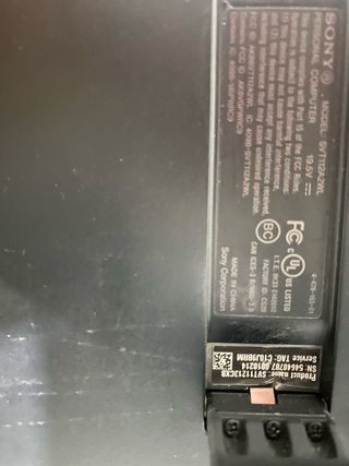 Ricambi Sony Li-ion VGP-BPS26 Modello svt112a2wl