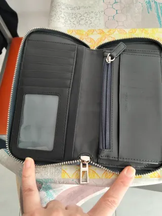 Cartera Bimba y Lola Gris Plata